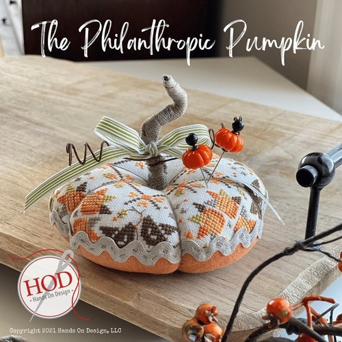 Cross stitch pattern pumpkin - stitch,