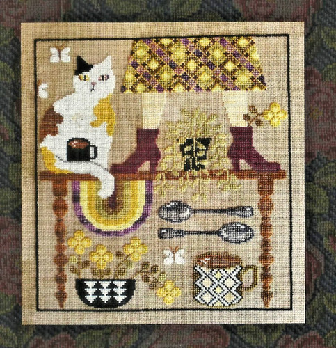 Cats and cocoa house - and, garden