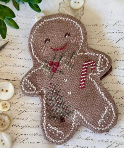 Gingerbread man sewing book - sewing,