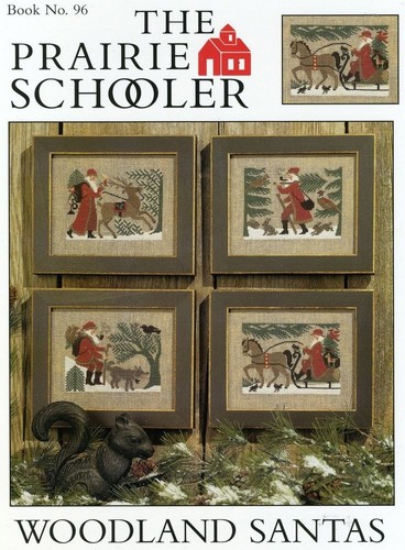Woodland santa set cross - woodland,