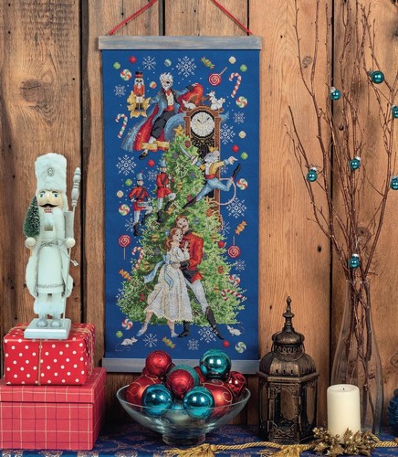 The nutcracker cross stitch - the,