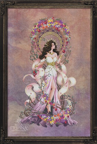 Persephone cross stitch - cross,