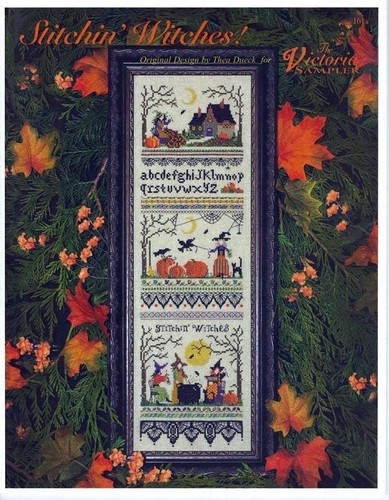 Stitchin witches cross stitch - stitchin,
