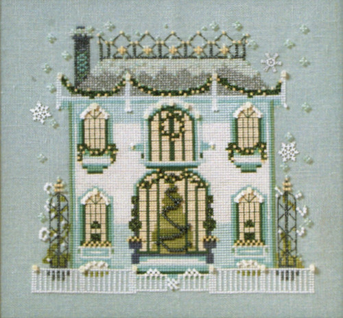 Cross stitch pattern - pattern, house