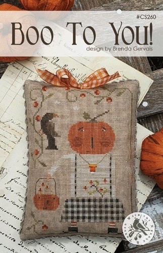 Boo you cross stitch - to,