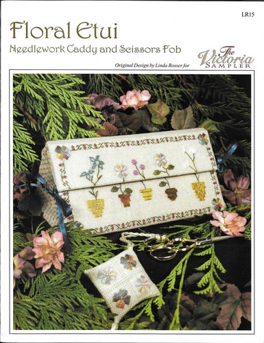 Floral etui cross - etui, stitch