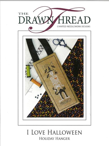 Love halloween cross stitch - i,