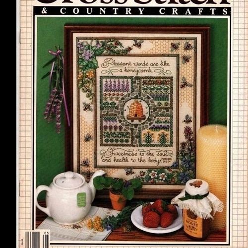 Cross stitch pattern sampler - cross,