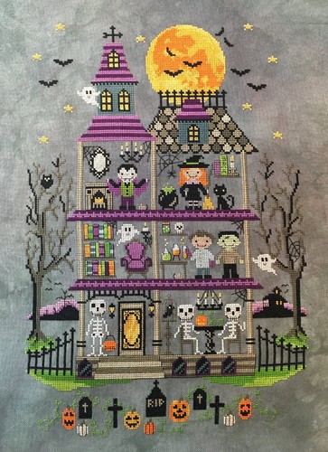 Halloween house mansion - halloween,