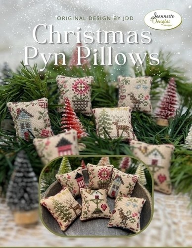 Christmas pyn pillows set - christmas,