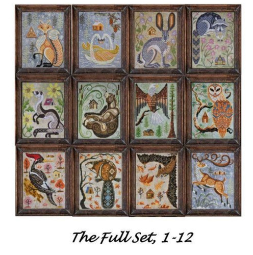 Set cross stitch - of,
