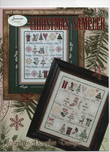 Christmas sampler cross - christmas,