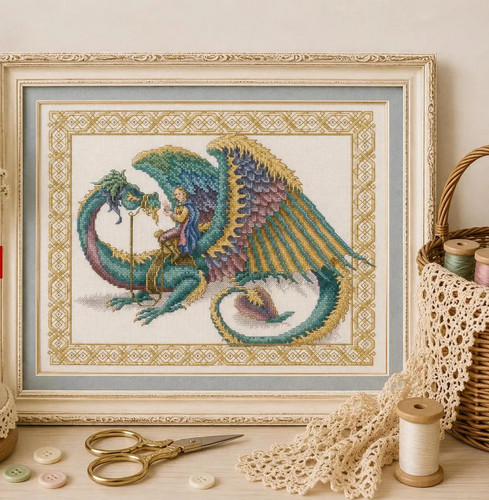 Dragon ride cross - dragon,