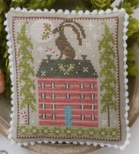 Christmas mini moon cross - moon,