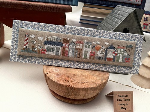Seaside tiny town cross - town,