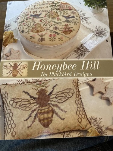 Honeybee hill cross stitch - hill,