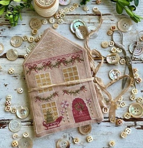 Gingerbread house sewing - sewing, book