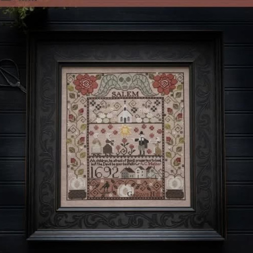 Salem sampler cross stitch - sampler,