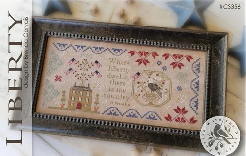 Liberty sampler cross stitch - liberty,