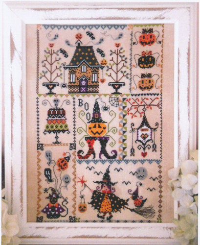 Halloween cross stitch pattern - cross,