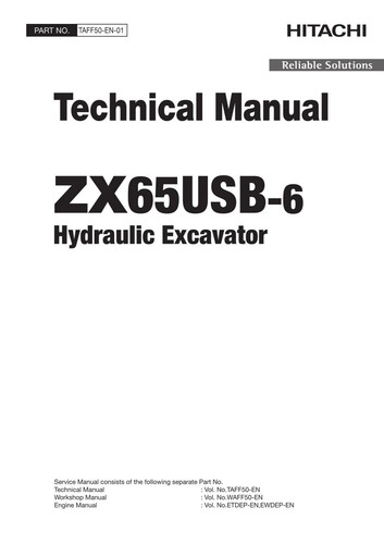 Hitachi zx65usb escavatore - zx65usb-6,