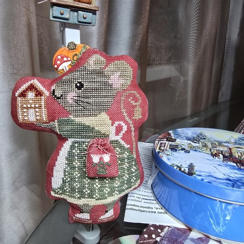 Cross stitch pattern primitive - cross,