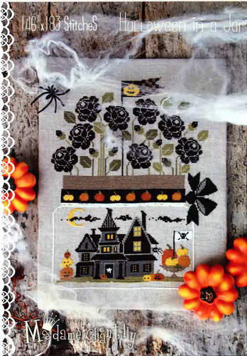 Halloween jar pumpkin - a,