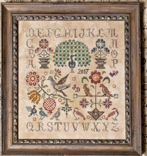 Vintage flowers abc birds - vintage,
