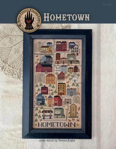 Hometown cross stitch - cross, pattern