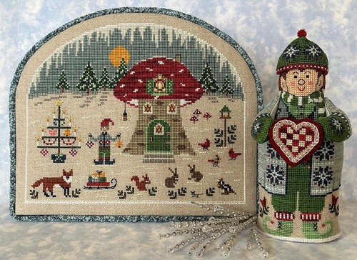 Elf land cross stitch pattern - elf,